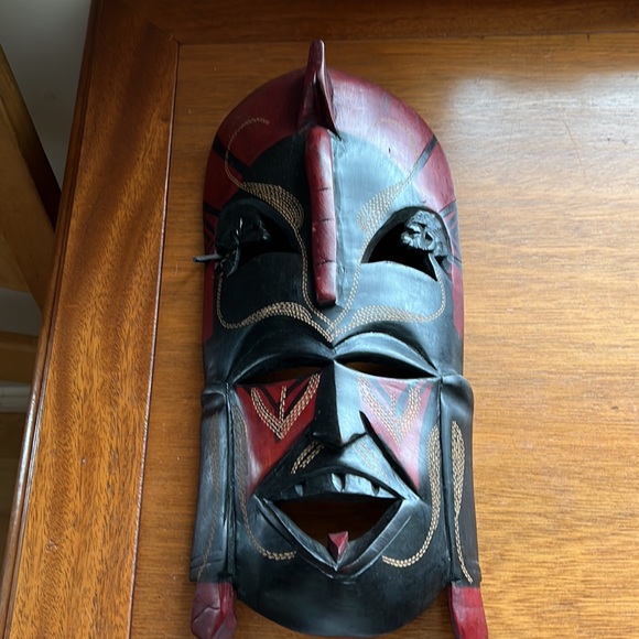 Home Wall Decor Art Hand Carved Wood - Picture 3 of 9